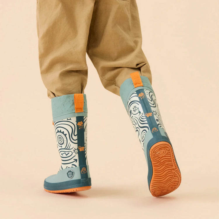 AFFENZAHN. Rain Boot Vegan Puddly Bunny