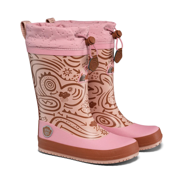 AFFENZAHN. Rain Boot Vegan Puddly Deer