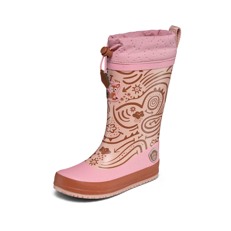 AFFENZAHN. Rain Boot Vegan Puddly Deer