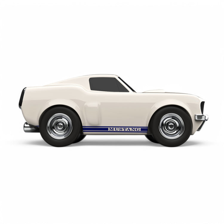 Baghera. Αγωνιστικό αυτοκίνητο Ford Mustang (λευκό)