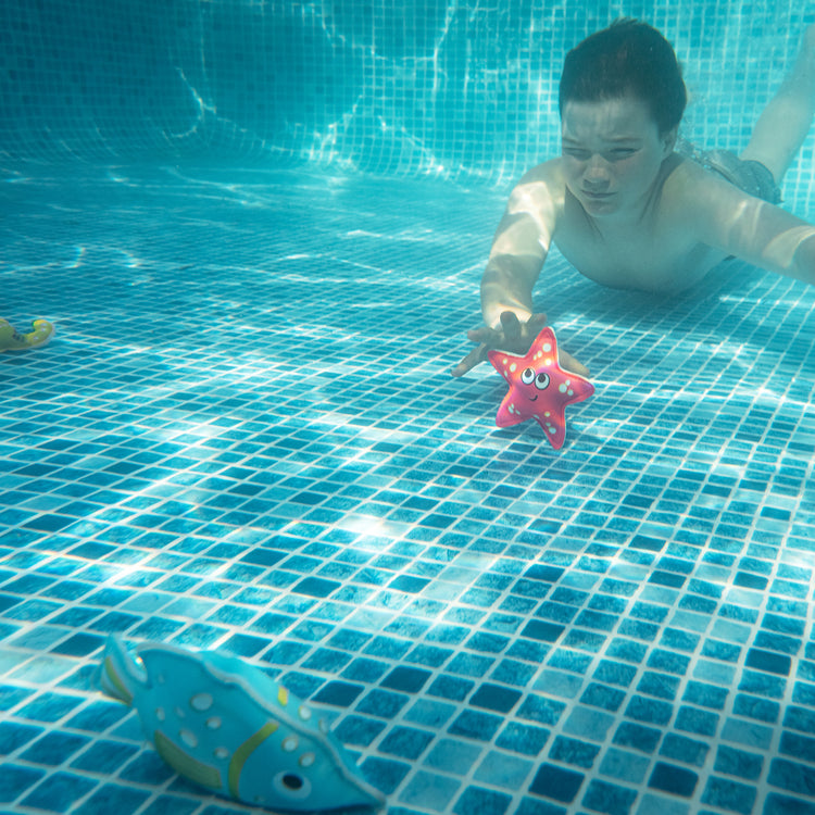 BS TOYS. Παιχνίδι μπάνιου και κατάδυσης Diving Animals