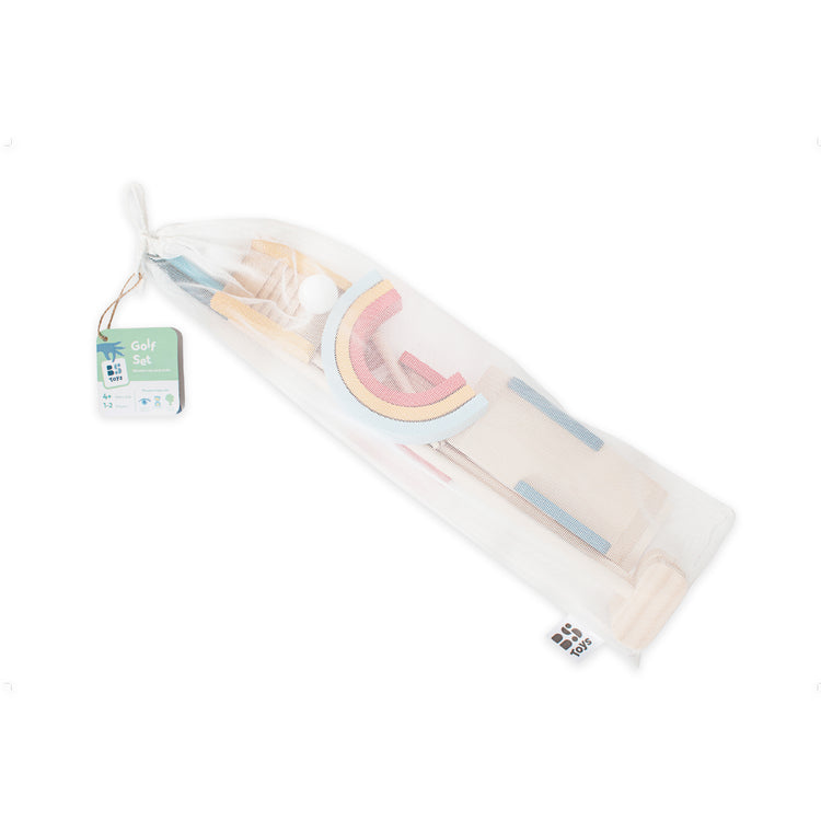 BS TOYS. Ξύλινο παιχνίδι γκολφ