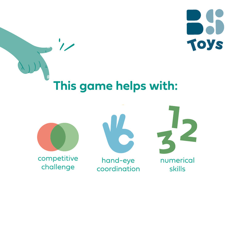 BS TOYS. Disc Target & Ladder Game