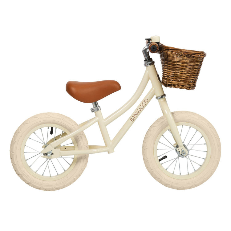 BANWOOD. Balance Bike Banwood First Go Girl Cream