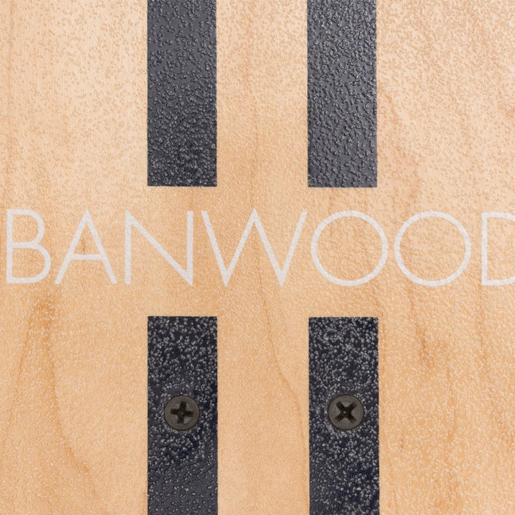 BANWOOD. Skateboard Μπλε Ριγέ