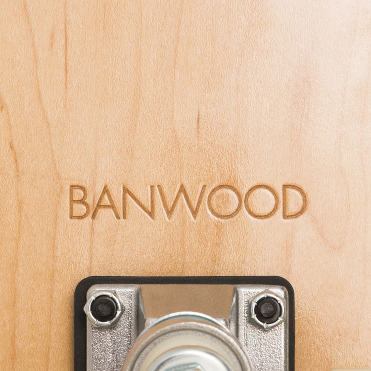 BANWOOD. Skateboard Μπλε Ριγέ