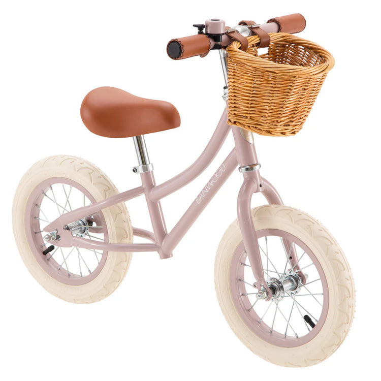BANWOOD. Balance bike First Go Dusty pink