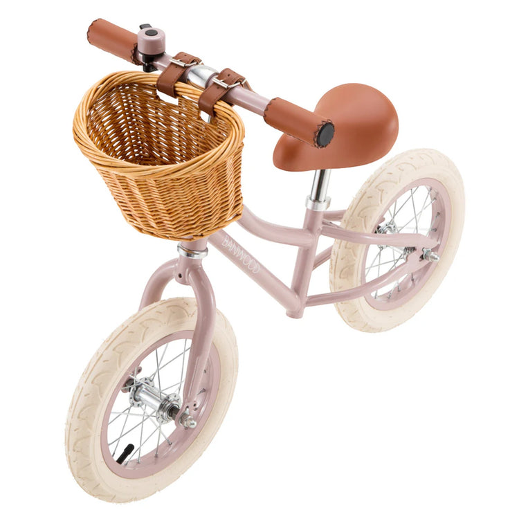 BANWOOD. Balance bike First Go Dusty pink