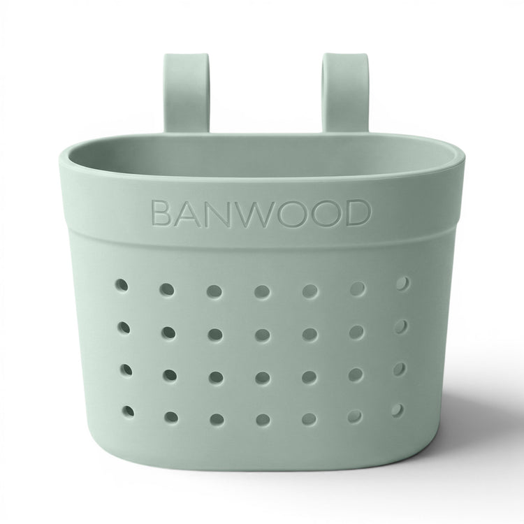 BANWOOD. Καλάθι Ποδηλάτου/Πατινιού Pin & Ride - Απαλό πράσινο