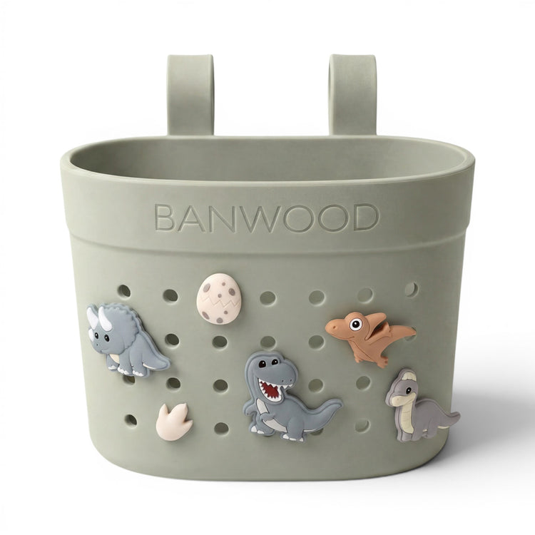 BANWOOD. Pin & Ride Basket Eco - Olive