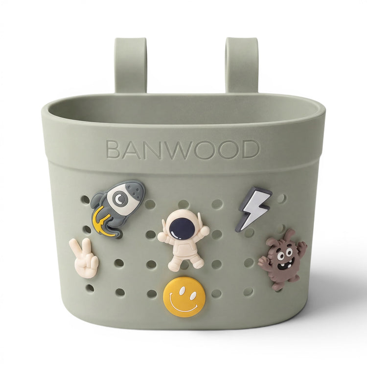 BANWOOD. Pin & Ride Basket Eco - Olive