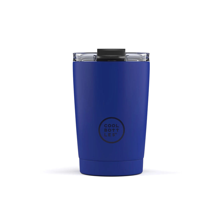 COOL BOTTLES. Stainless steel tumbler Vivid Blue 330ml