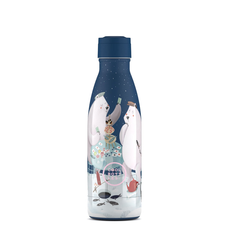 COOL BOTTLES. Water bottle Polar Bears 350ml