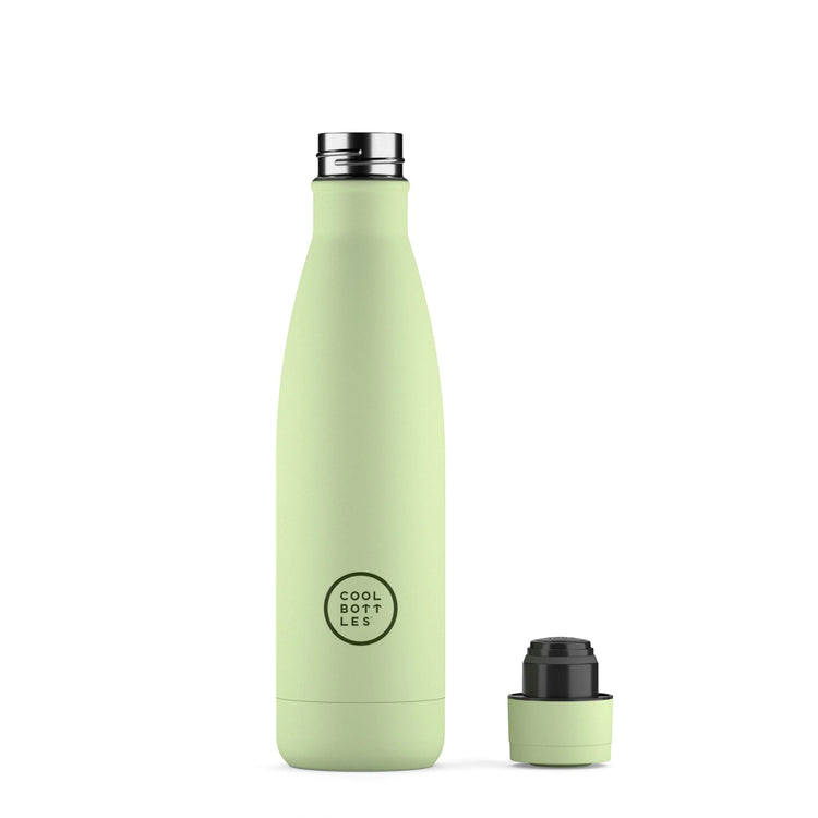 COOL BOTTLES. Stainless steel bottle Pastel Green 500ml