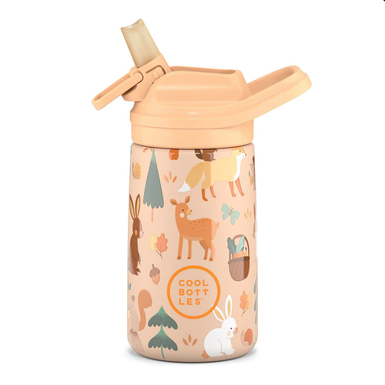 COOL BOTTLES. Kiddie Water bottle Woodland Buddies 350ml