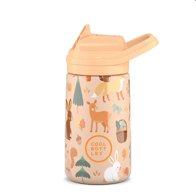COOL BOTTLES. Kiddie Water bottle Woodland Buddies 350ml
