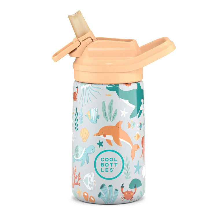 COOL BOTTLES. Kiddie Water bottle Underwater World 350ml