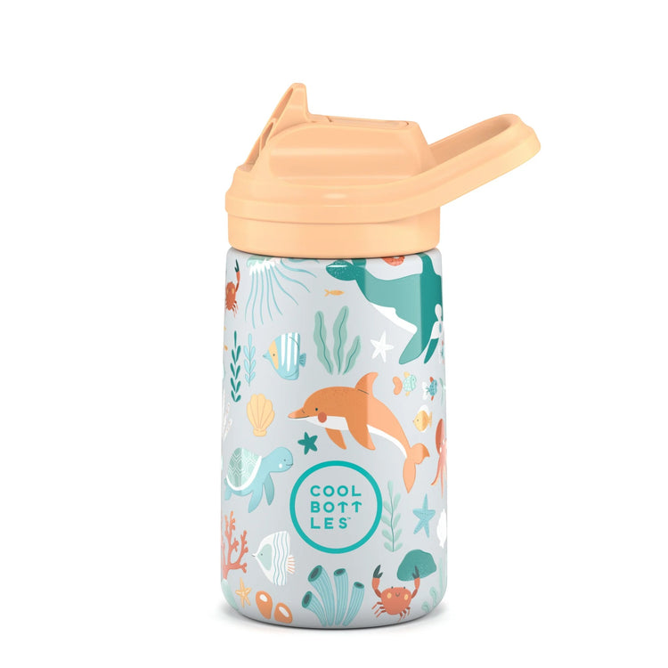 COOL BOTTLES. Kiddie Water bottle Underwater World 350ml