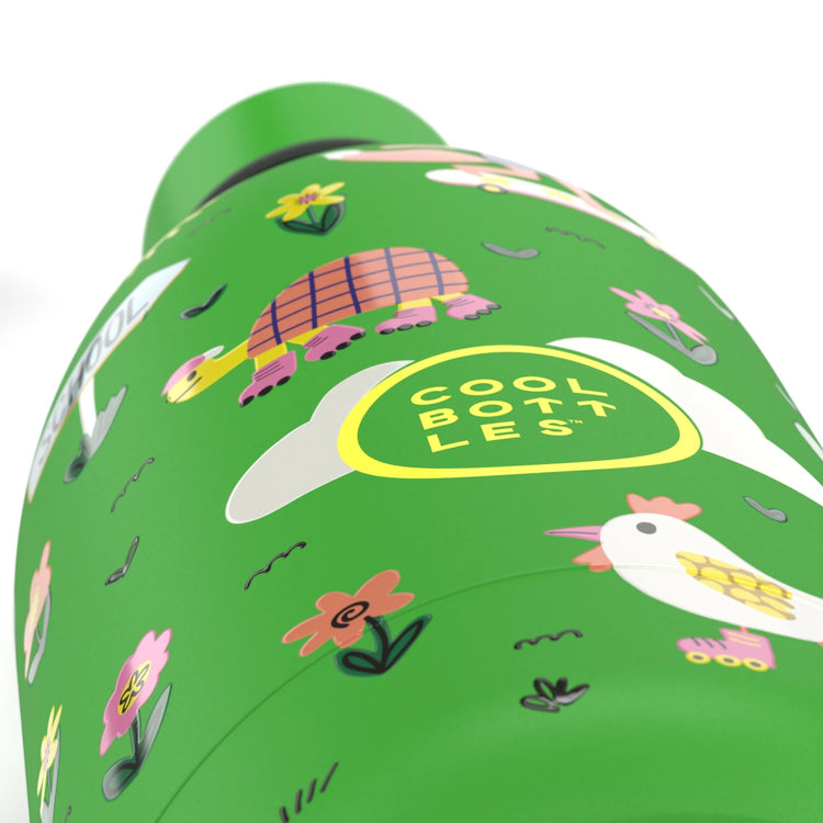 COOL BOTTLES. The Kids Water Bottle Rolling Skaters 500ml