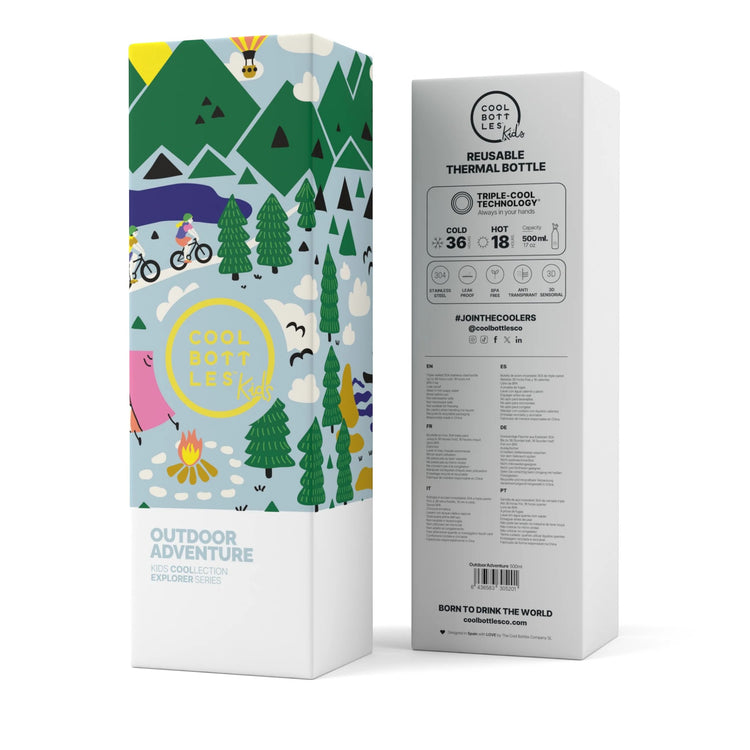 COOL BOTTLES. The Kids Water Bottle Outdoor Adventure 500ml