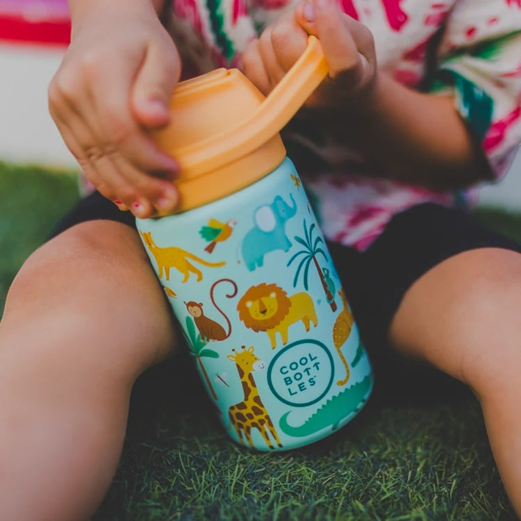 COOL BOTTLES. Ανοξείδωτο παιδικό παγούρι Άγρια Παρέα 350ml