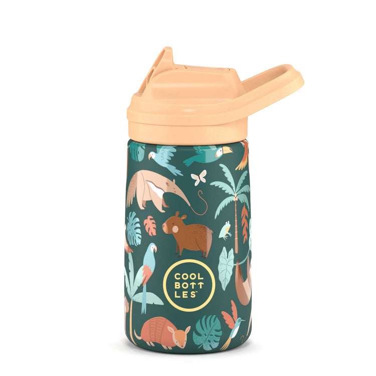 COOL BOTTLES. Kiddie Water bottle Rainforest Refuge 350ml