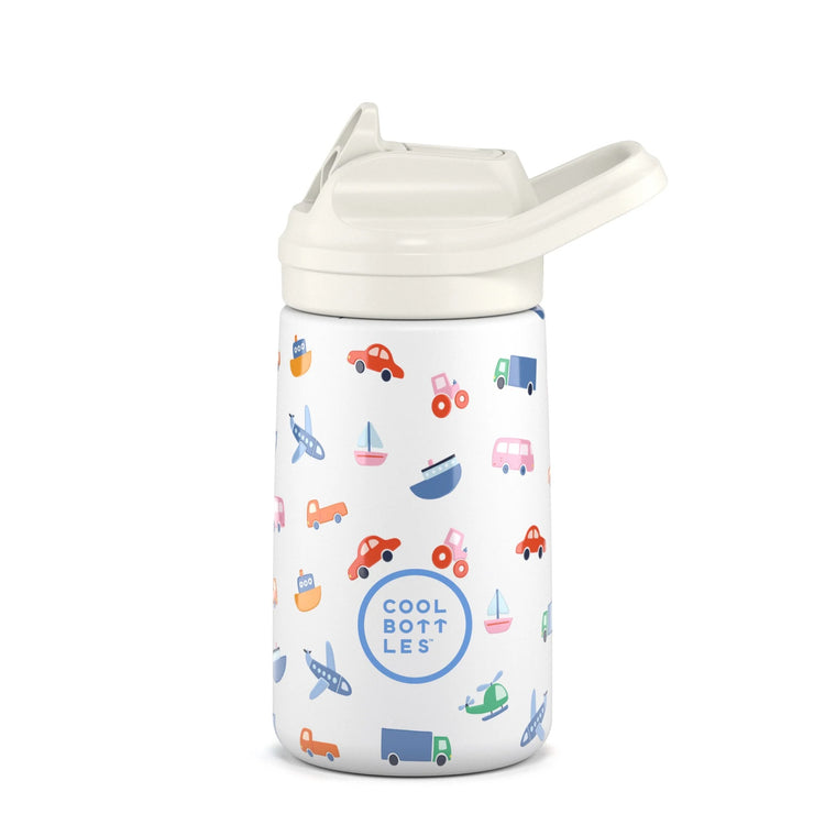 COOL BOTTLES. Kiddie Water bottle Little Wheels 350ml