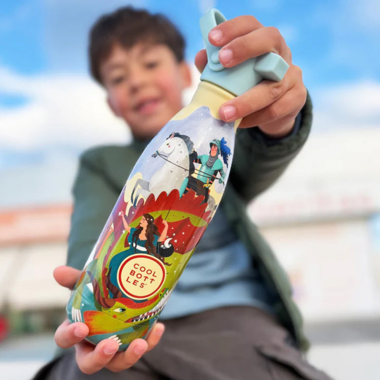 COOL BOTTLES. Ανοξείδωτο παιδικό μπουκάλι Knight Legend 350ml
