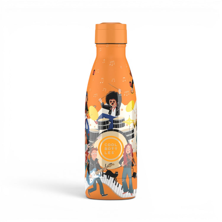 COOL BOTTLES. Kids water bottle Music Beat 350ml