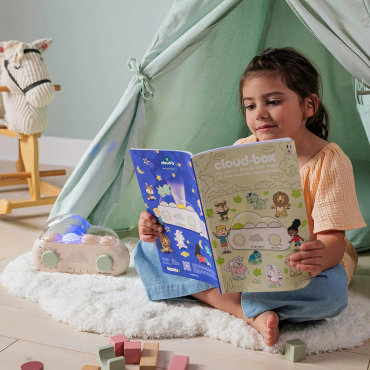 CLOUD B. Μουσικό κουτί αφήγησης ιστοριών και προβολέας νυχτός CloudBox (FR-EN)