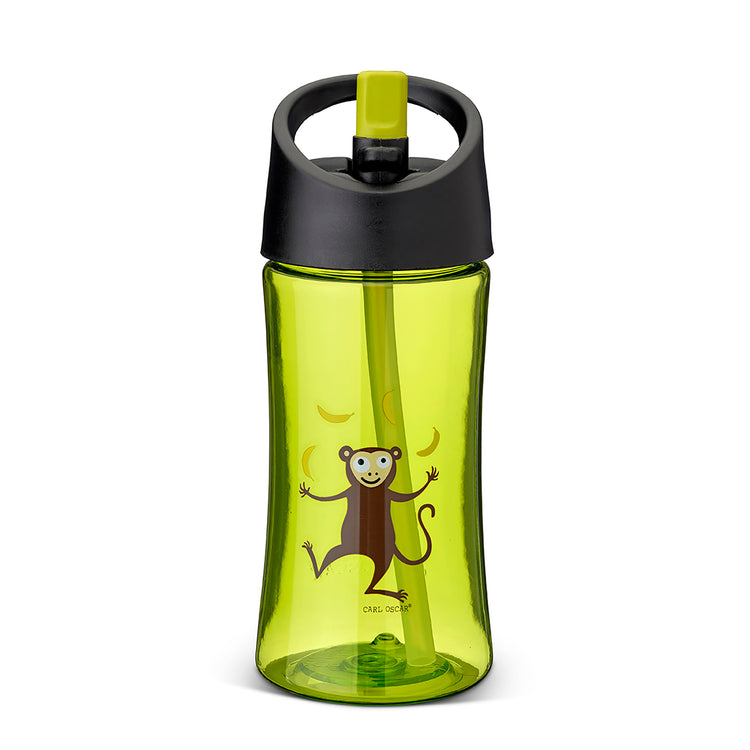 CARL OSCAR. Παιδικό μπουκάλι 350ml Μαϊμού - Λάιμ