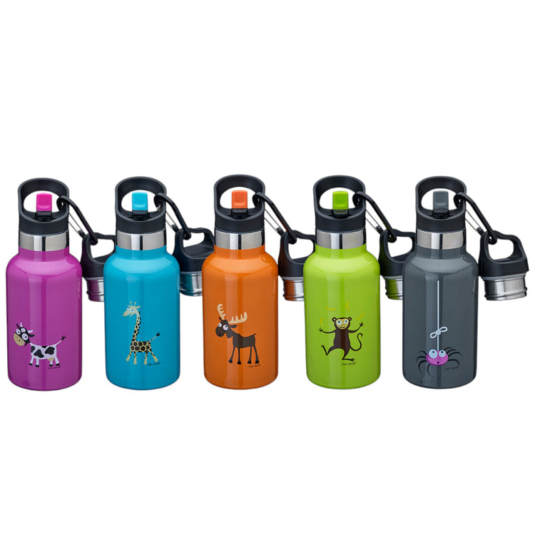 CARL OSCAR. TEMPflask Water bottle 350ml Spider - Grey