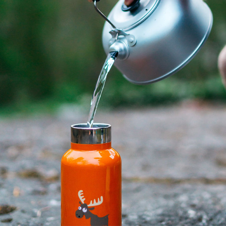 CARL OSCAR. TEMPflask Water bottle 350ml Moose - Orange