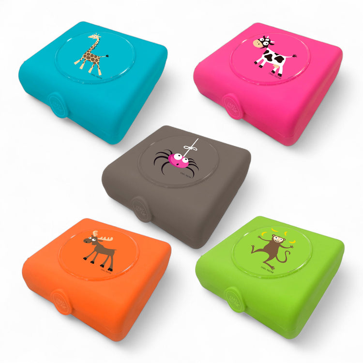 CARL OSCAR. Sandwich Box Monkey - Lime