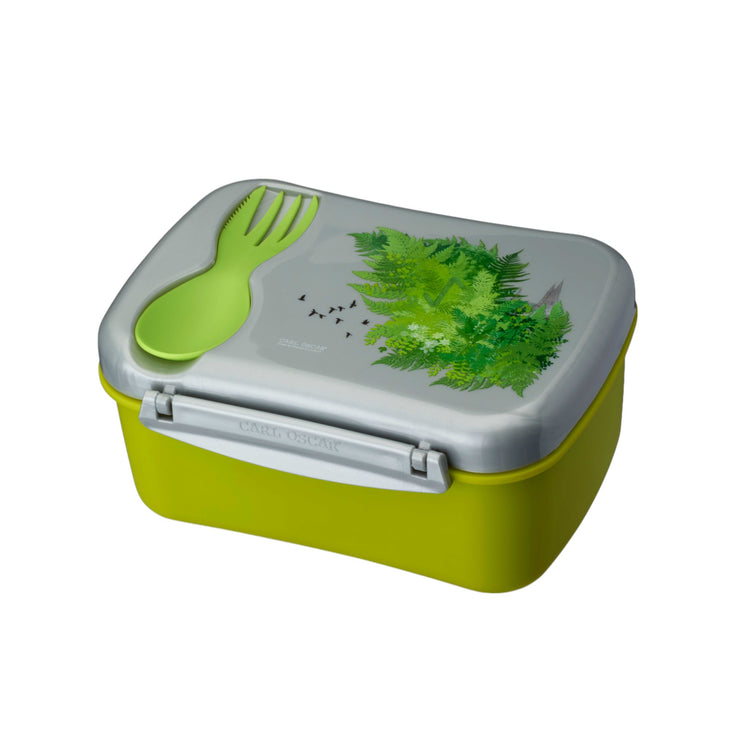 CARL OSCAR. Wisdom N'ice Box Lunch box with cooling pack Nature - Lime