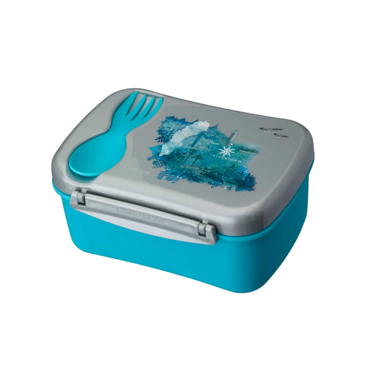 CARL OSCAR. Wisdom N'ice Box Lunch box with cooling pack Water - Turquoise