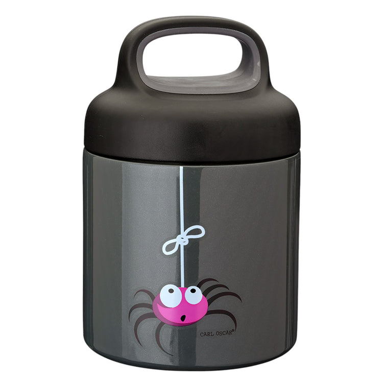 CARL OSCAR. Ανοξείδωτο θερμός φαγητοδοχείο 300ml TEMP LunchJar Αράχνη - Γκρι