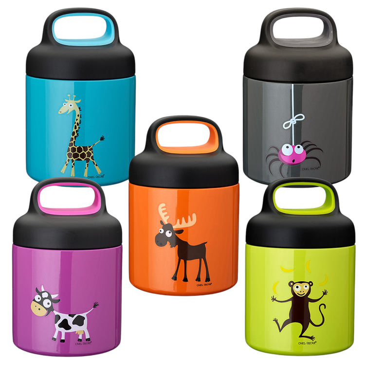 CARL OSCAR. TEMP LunchJar 300ml Spider - Grey