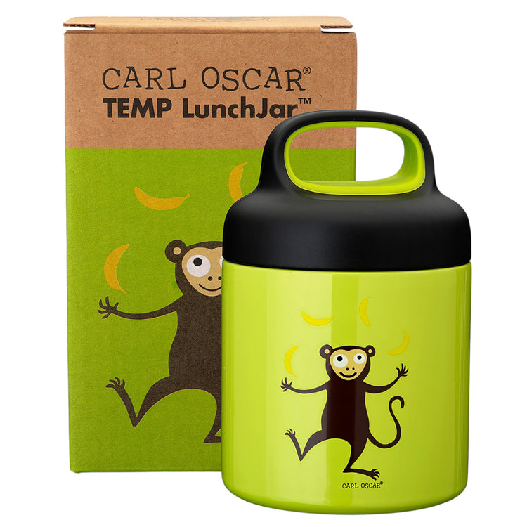 CARL OSCAR. TEMP LunchJar 300ml Monkey - Lime