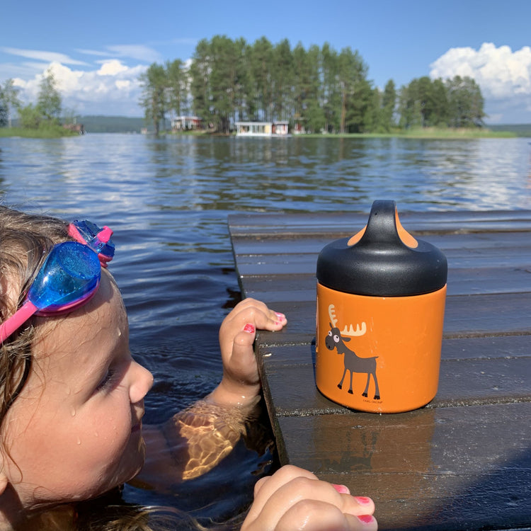CARL OSCAR. TEMP LunchJar 300ml Moose - Orange