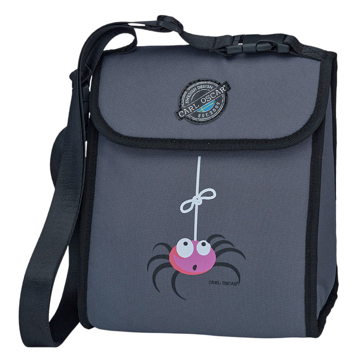 CARL OSCAR. Pack n' Snack™ Cooler bag 5L Spider - Grey