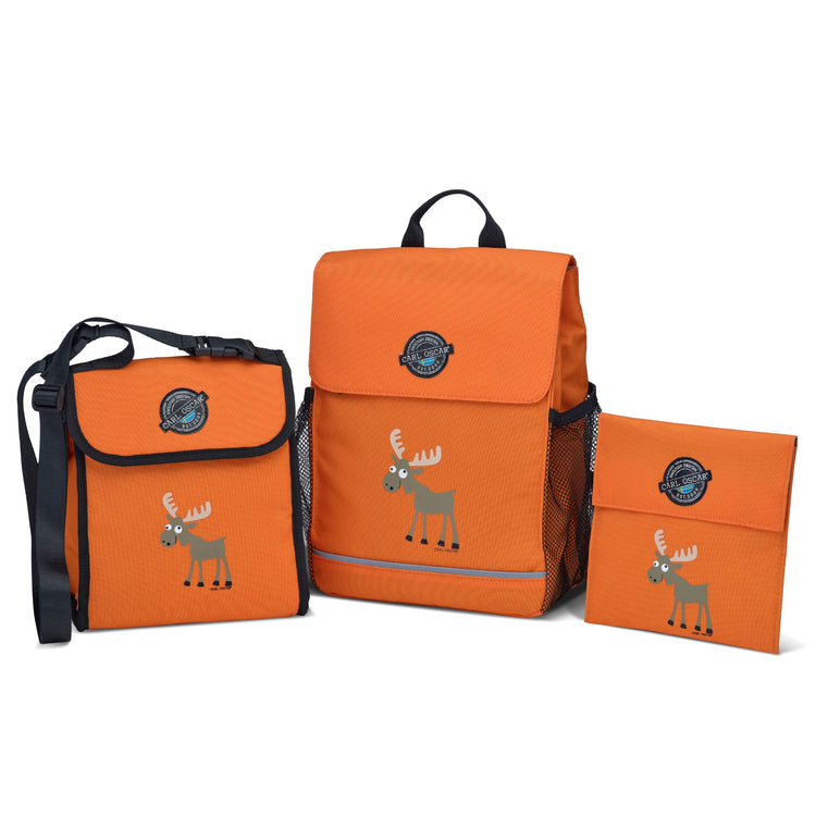 CARL OSCAR. Pack n' Snack™ Cooler Bag 5 L Moose - Orange