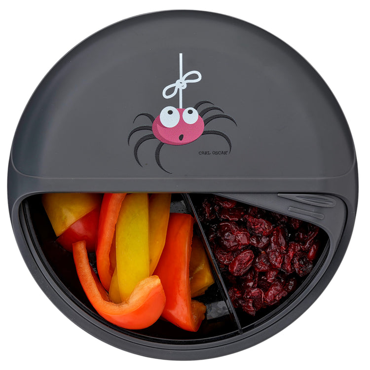 CARL OSCAR. BentoDISC™ Lunch box O18cm Spider - Grey