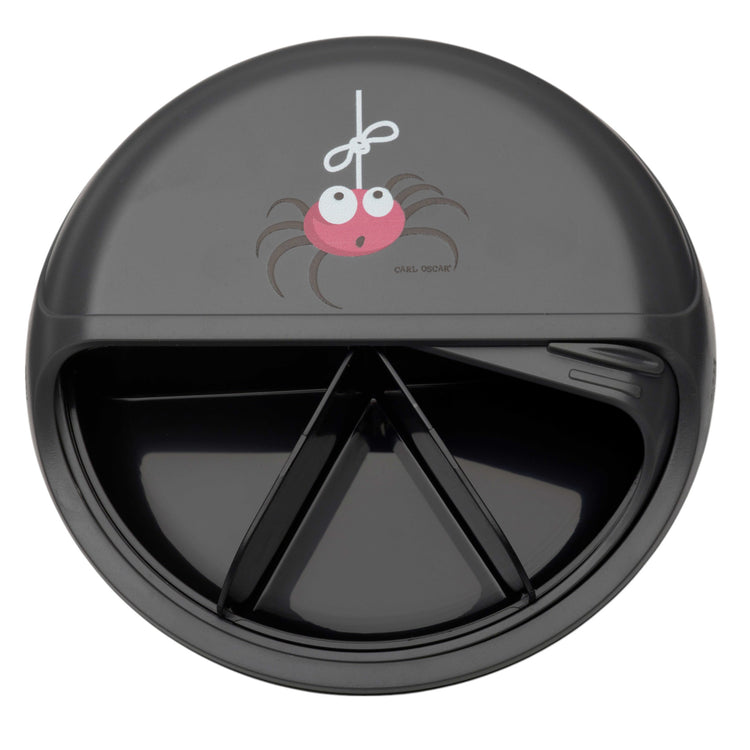 CARL OSCAR. BentoDISC™ Lunch box O18cm Spider - Grey