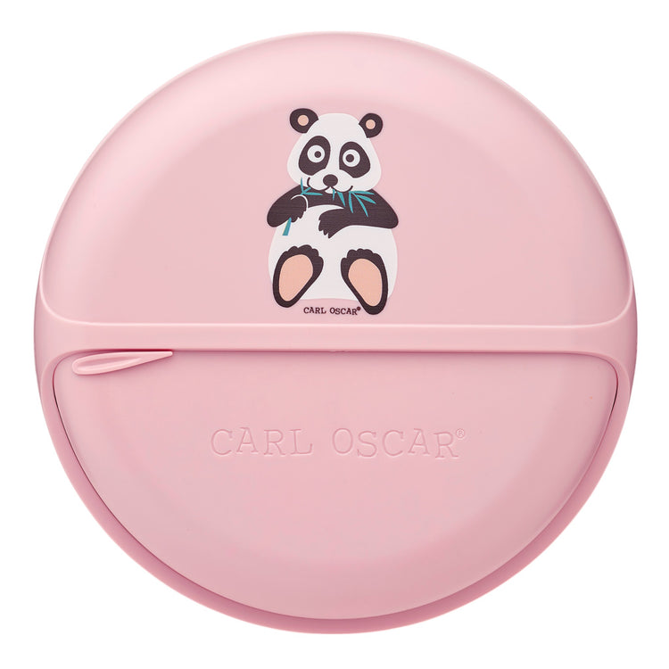 CARL OSCAR. BentoDISC Lunch box O18cm Panda - Pink