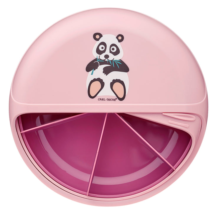 CARL OSCAR. BentoDISC Lunch box O18cm Panda - Pink