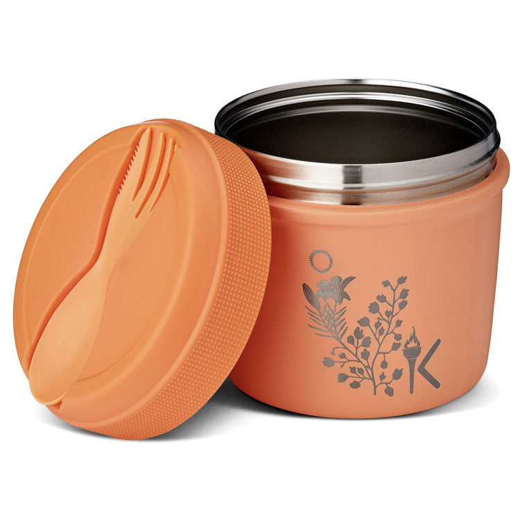 CARL OSCAR. Spirit TEMP LunchJar™ with cutlery 500ml Energy - Orange