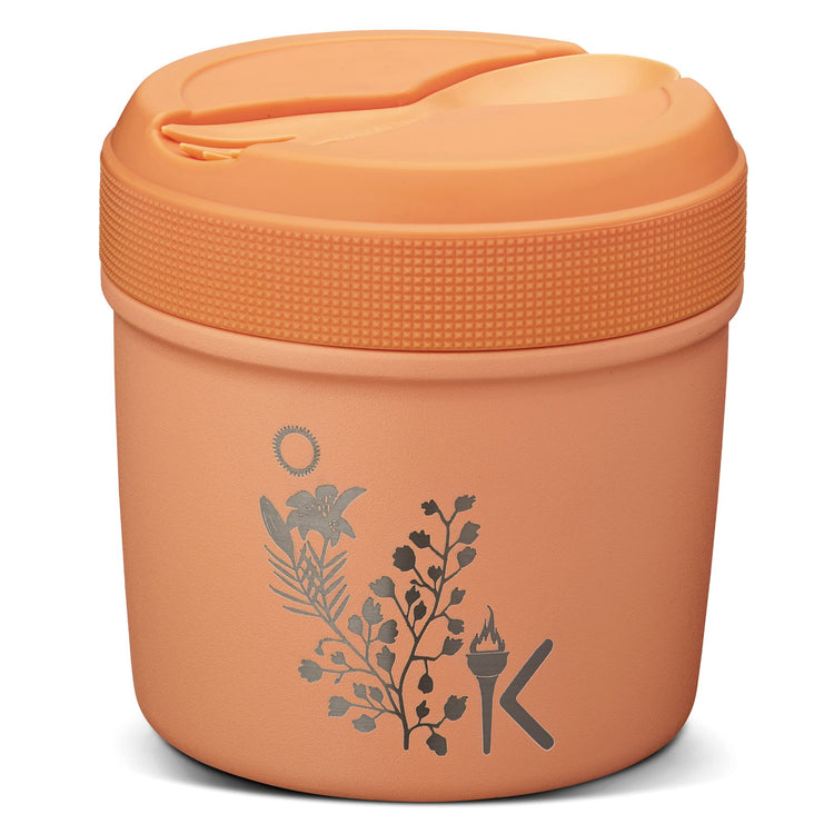 CARL OSCAR. Spirit TEMP LunchJar™ with cutlery 500ml Energy - Orange
