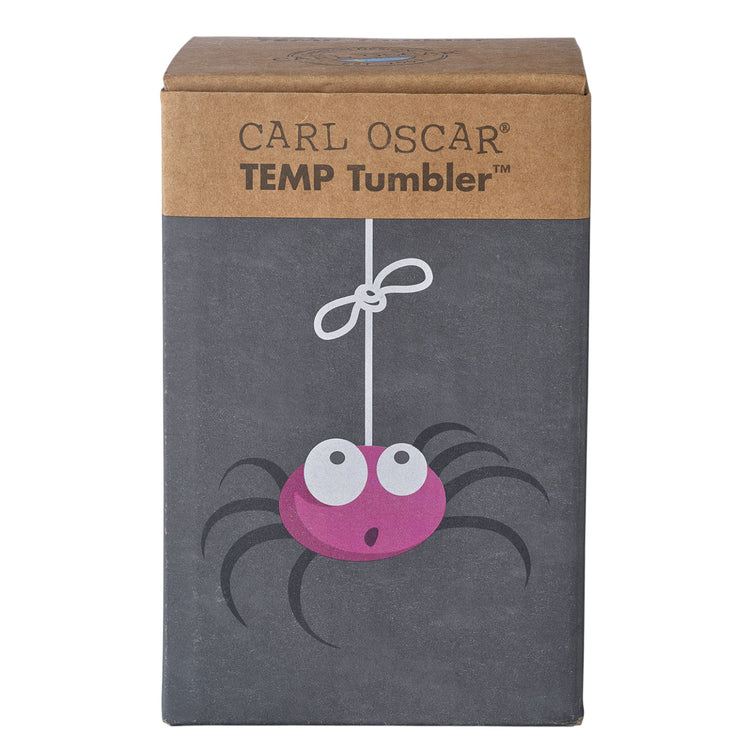 CARL OSCAR. TEMP Tumbler™ 250ml Spider - Grey