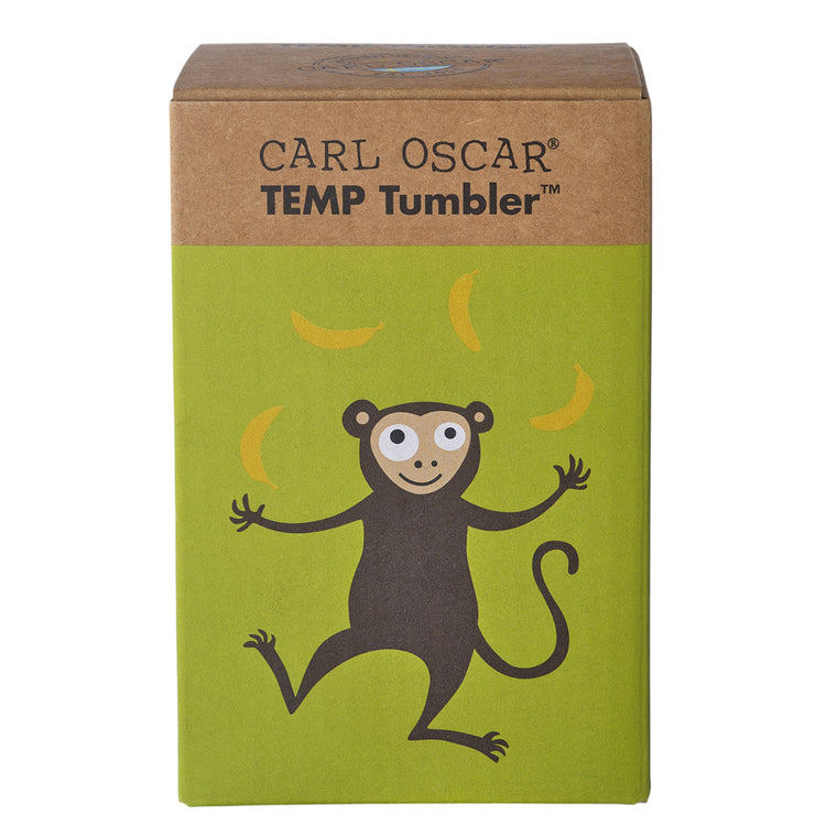 CARL OSCAR. TEMP Tumbler™ 250ml Monkey - Lime